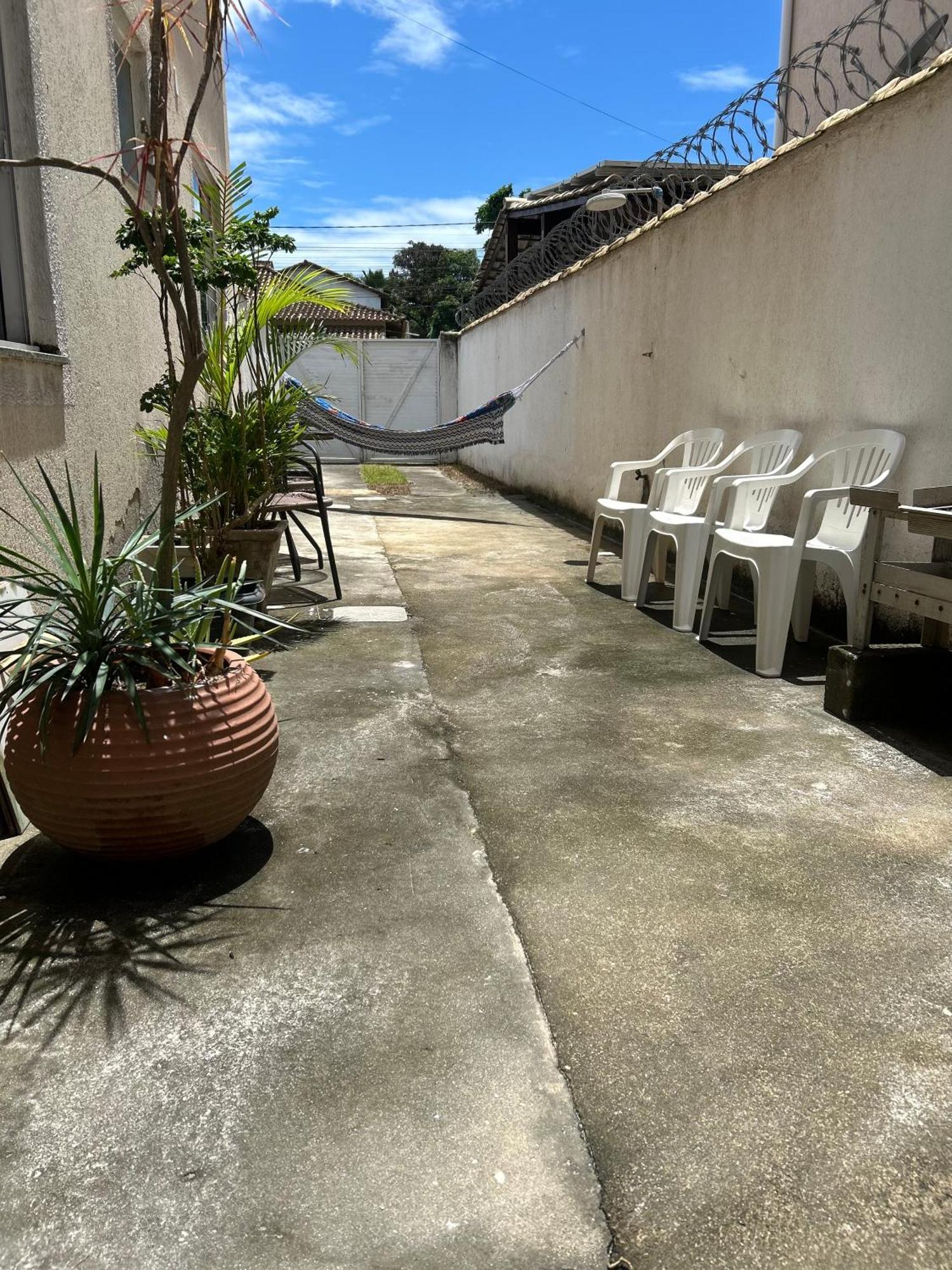 Ape 101 5 Min Praia Abrico Rio Das Ostras 2 Quartos 4 Pessoas Com Area Externa Com Churrasqueira E Rede Exterior foto